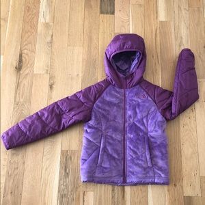 Brand new girls reversible Northface coat